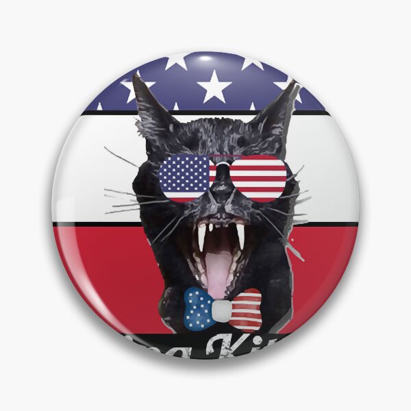 Item preview, 4th of July Talking Kitty Cat  designed and sold by ashakuparo.