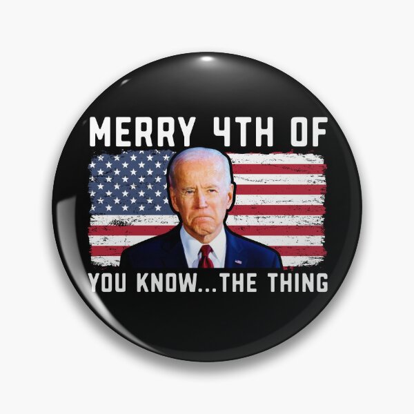 Item preview, Biden Merry 4th of You Know The Thing Funny Happy Fourth of July Humor Gift American Flag   designed and sold by alenaz.