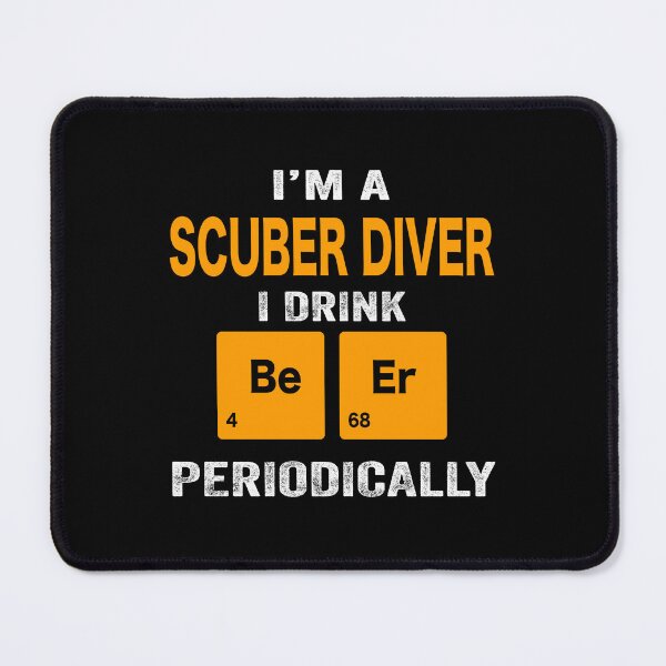 Item preview, Beer Drinker Gift, Funny scuber diver Shirt, scuber diver Gift, scuber diver fathers day christmas gift Shirt, Beer Drinker Drink Beer Periodically designed and sold by xlnv.