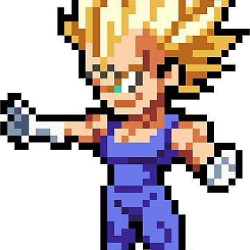 SSJ Vegeta Magnet for Sale by jixelpatterns