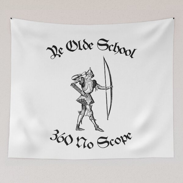 Item preview, Old School 360 No Scope Medieval Archer designed and sold by Legit Hooligan.