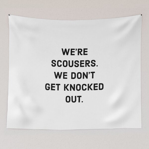 Item preview, We're scousers. We don't get knocked out. designed and sold by Maestroedems.
