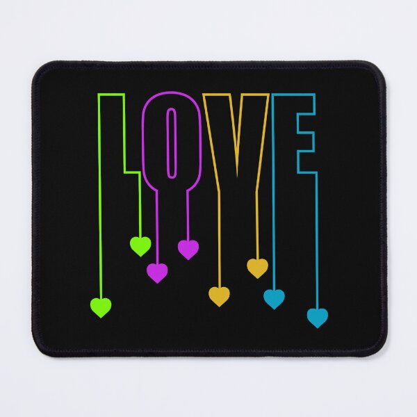 Item preview, Love lettering - Design with Love lettering in different colors and hearts designed and sold by velisani.