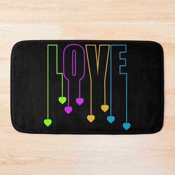 Item preview, Love lettering - Design with Love lettering in different colors and hearts designed and sold by velisani.
