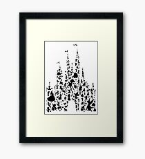 Happiest Castle On Earth Framed Print