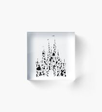 Happiest Castle On Earth Acrylic Block
