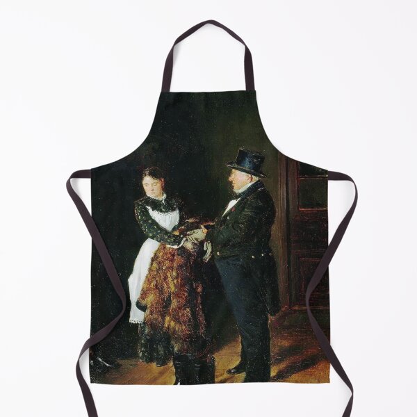 Aperçu de l'œuvre Maid and Butler - egorovich makovsky créée et vendue par Vintage Designs +.