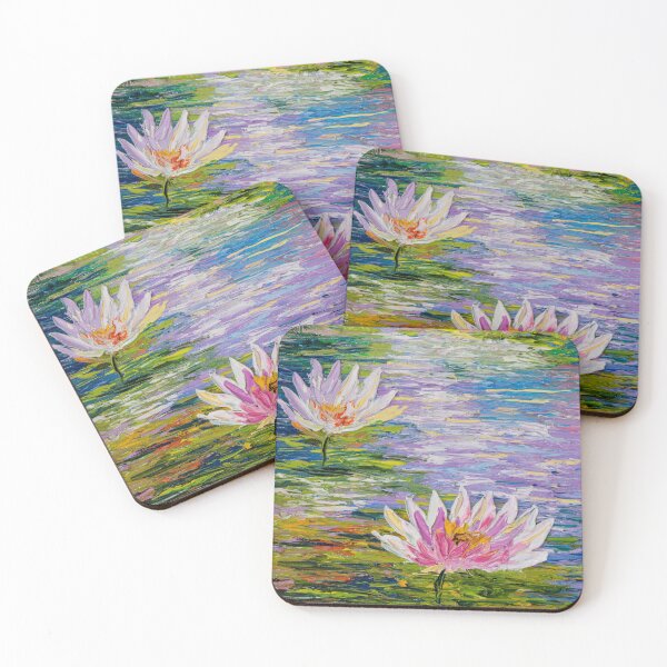 Item preview, Joyful water lilies designed and sold by VladArt House.