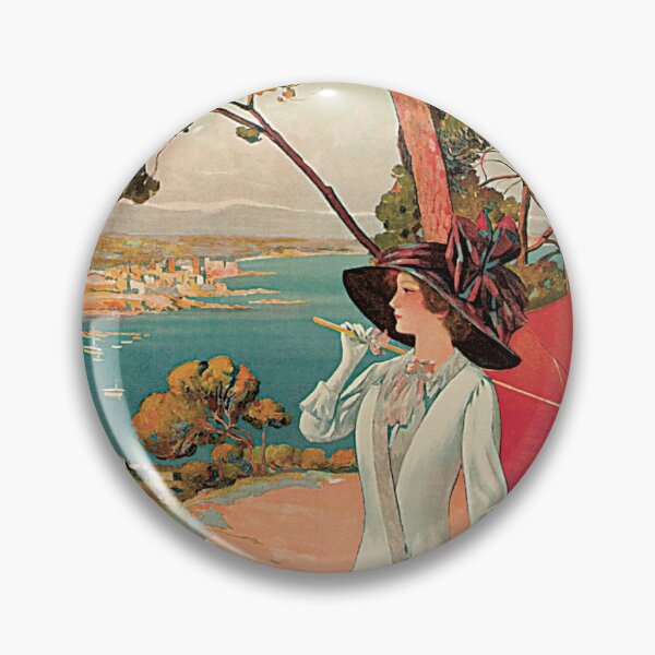 Item preview, Vintage Antibes French Riviera Cote d'Azur ad designed and sold by aapshop.