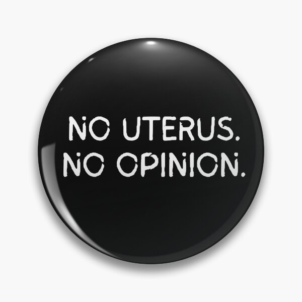 Item preview, Vintage No Uterus No problem Typography  designed and sold by garniturex.
