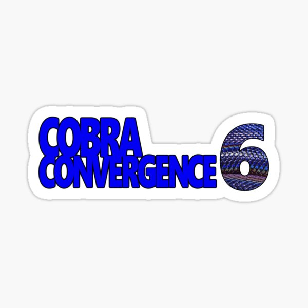 Cobra Convergence 6 logo 2 Sticker