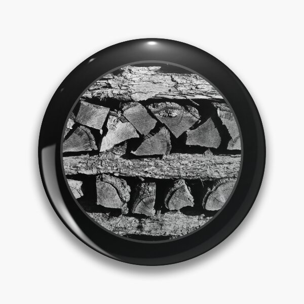 Item preview, Pile of wood in black and white designed and sold by PausePapote.