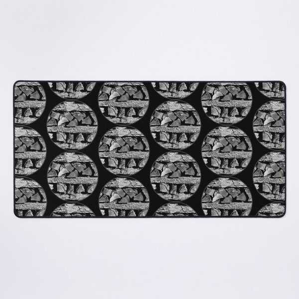 Item preview, Pile of wood in black and white designed and sold by PausePapote.