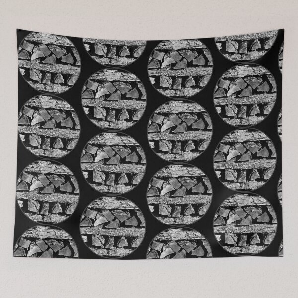 Item preview, Pile of wood in black and white designed and sold by PausePapote.