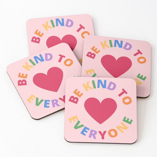 Item preview, Be Kind to Everyone Rainbow Heart designed and sold by Wanderior.