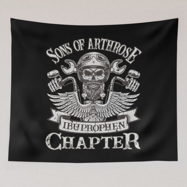 Item preview, Bikers - Sons of Osteoarthritis - Kutte Motorbike designed and sold by Shirt-Designs.