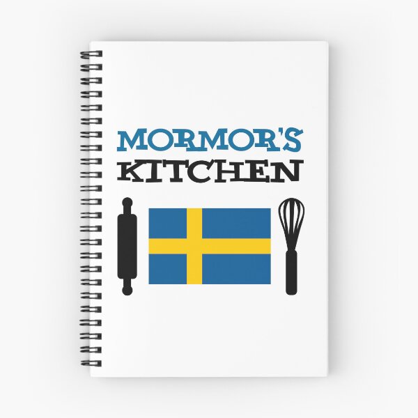 Item preview, Mormor's Kitchen Featuring Swedish Flag designed and sold by jaycartoonist.