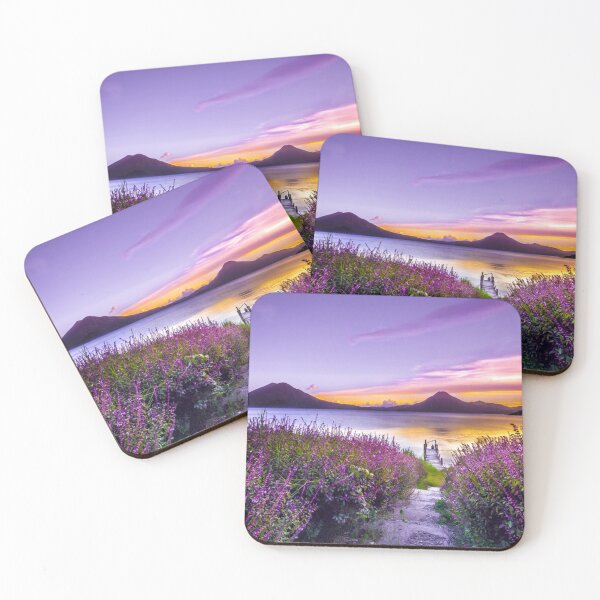 Item preview, Lavender Flower Field Landscape designed and sold by Teepocalypse.