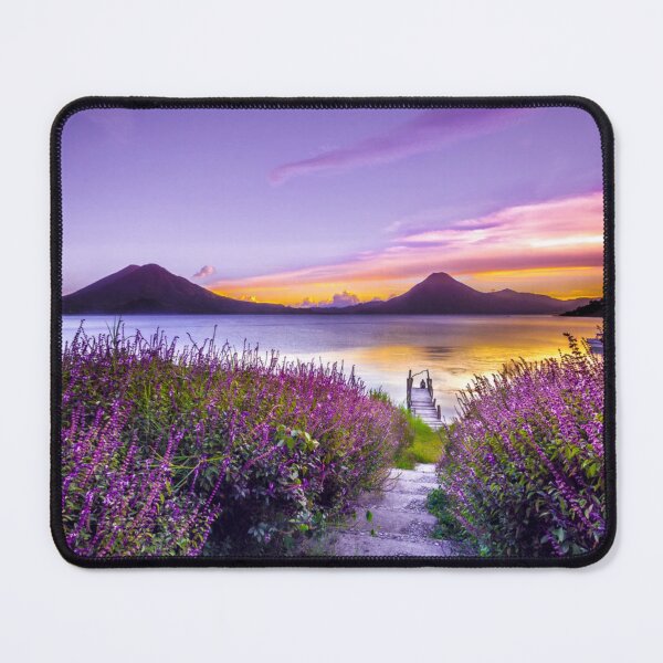 Item preview, Lavender Flower Field Landscape designed and sold by Teepocalypse.