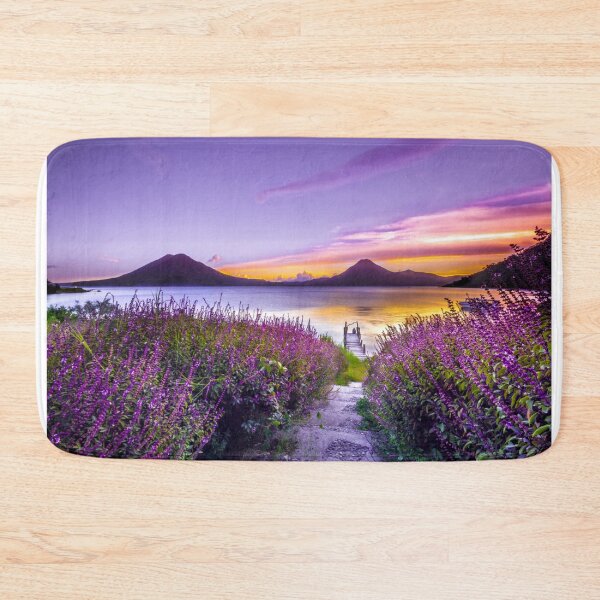 Item preview, Lavender Flower Field Landscape designed and sold by Teepocalypse.