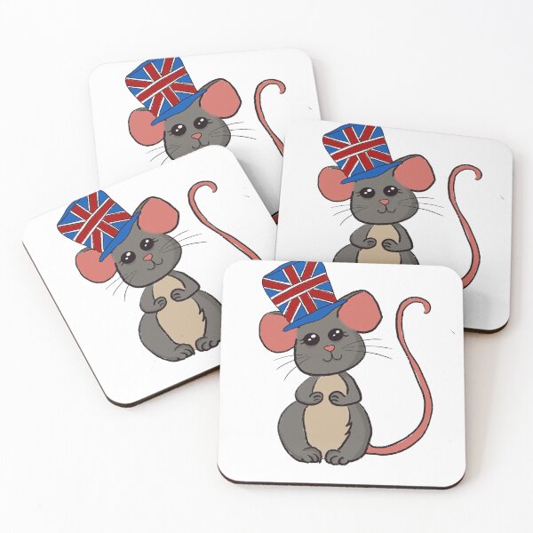 Item preview, Squeak the mouse goes to the uk designed and sold by DaretoDream.