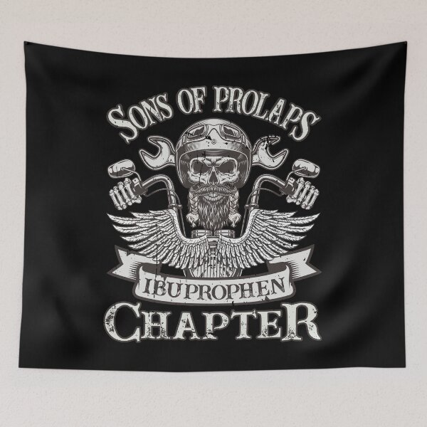 Item preview, Biker - Sons of Prolapse - Kutte Motorbike designed and sold by Shirt-Designs.