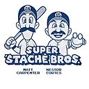 Super Stache Bros | Greeting Card