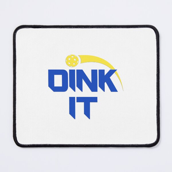 Item preview, Dink IT - Blue and Yellow Pickleball Design designed and sold by Coop & Company Designs.