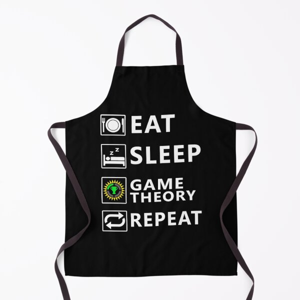 Item preview, Eat Sleep Game Theory Repeat Essential T-Shirt designed and sold by amberk1cira.