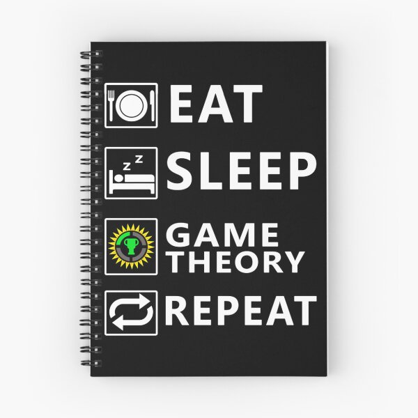 Item preview, Eat Sleep Game Theory Repeat Essential T-Shirt designed and sold by amberk1cira.