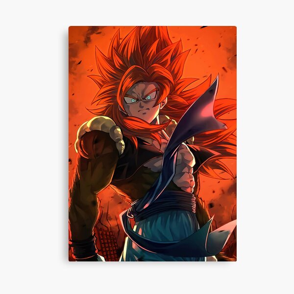 Gogeta Ss4 Wallpaper  Dragon ball canvas, Dragon ball wallpapers