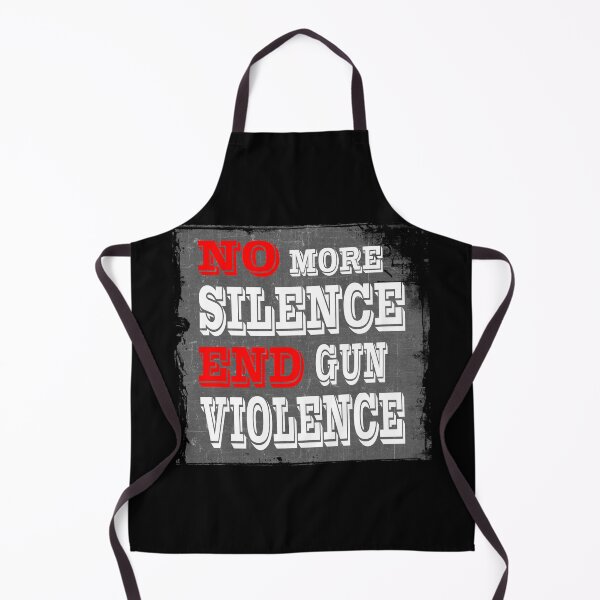 Item preview, no more silence end gun violence designed and sold by Karam Barakat.