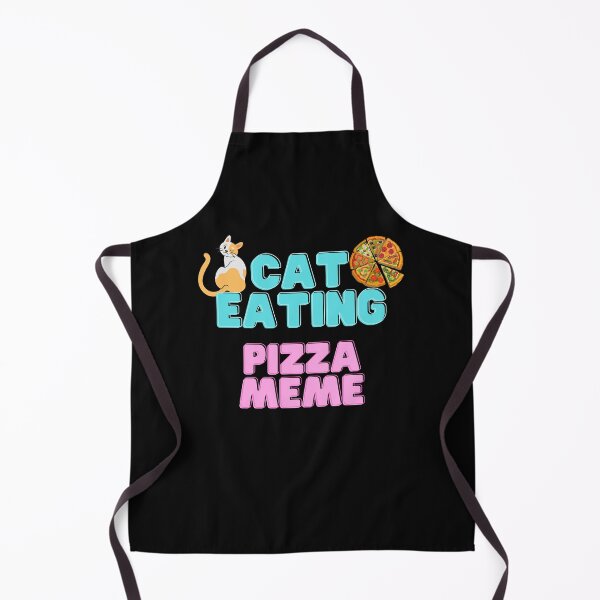 Item preview, Cat Eating Pizza Meme designed and sold by yassminishop.