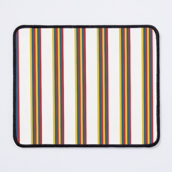 Item preview, Primary Colors Rainbow Retro Vertical Stripes Minimal Abstract designed and sold by TalBright.