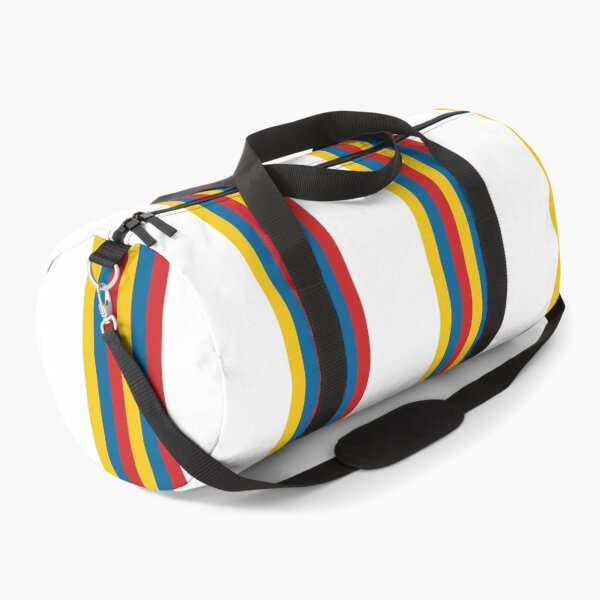 Item preview, Primary Colors Rainbow Retro Vertical Stripes Minimal Abstract designed and sold by TalBright.