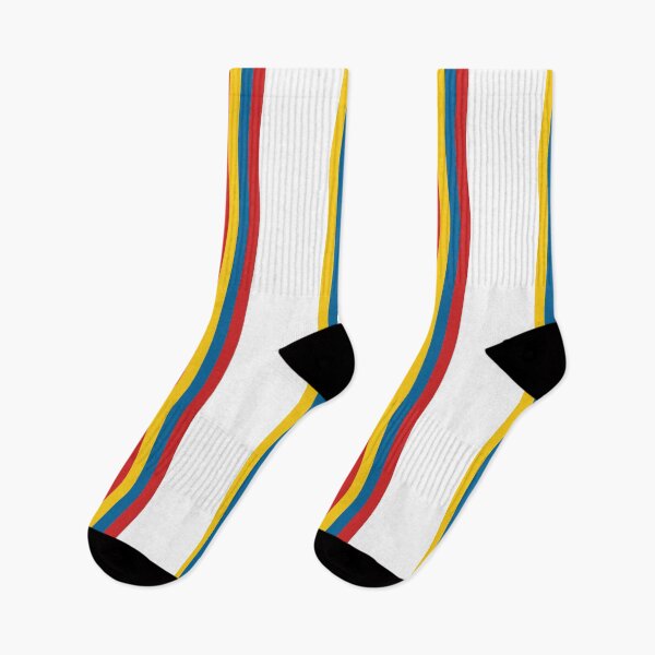 Item preview, Primary Colors Rainbow Retro Vertical Stripes Minimal Abstract  designed and sold by TalBright.
