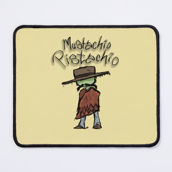 Item preview, mustachio pistachio designed and sold by FeralJackRabit.