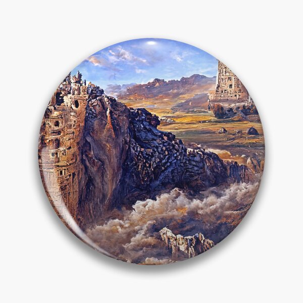 Item preview, The Valley of Towers designed and sold by AM FineArtPrints.