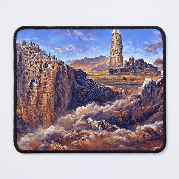 Item preview, The Valley of Towers designed and sold by AM FineArtPrints.
