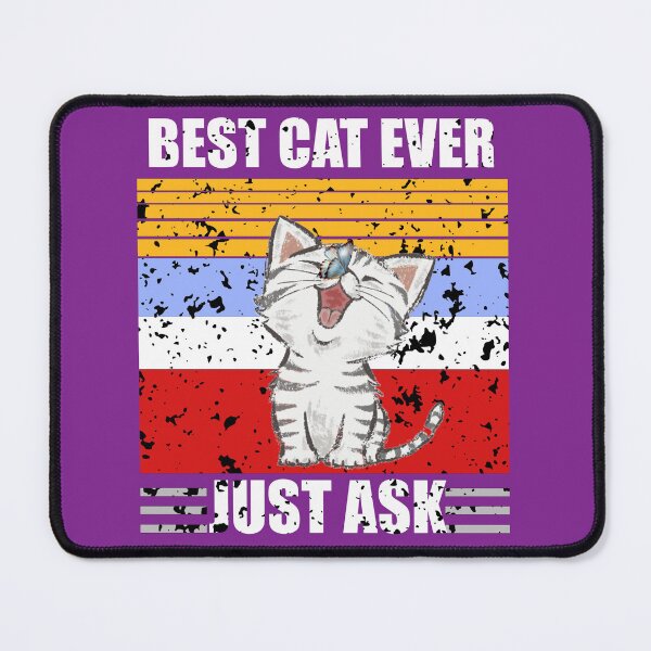 Item preview, Best Cat Dad Ever Just Ask designed and sold by cute-cats-world.