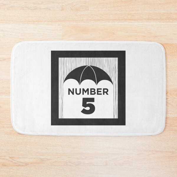Item preview, Number Five designed and sold by AthleticWolves.