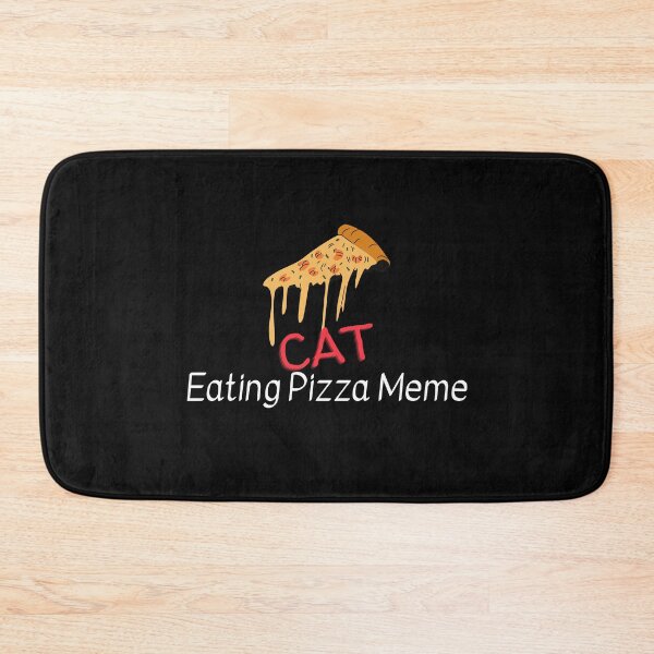 Item preview,  Cat Eating Pizza Meme designed and sold by yassminishop.