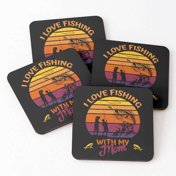 Item preview, I Love Fishing With My Mom Fishing - for children designed and sold by Shirt-Designs.