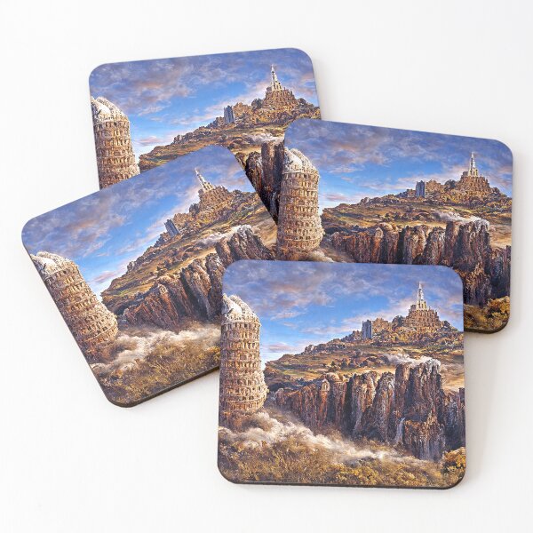 Item preview, The Valley of Towers designed and sold by AM FineArtPrints.