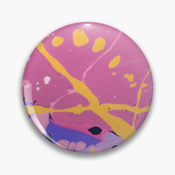 Item preview, Pink Yellow & Purple Abstract Splatter Art designed and sold by hijackhippo.