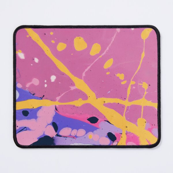 Item preview, Pink Yellow & Purple Abstract Splatter Art designed and sold by hijackhippo.