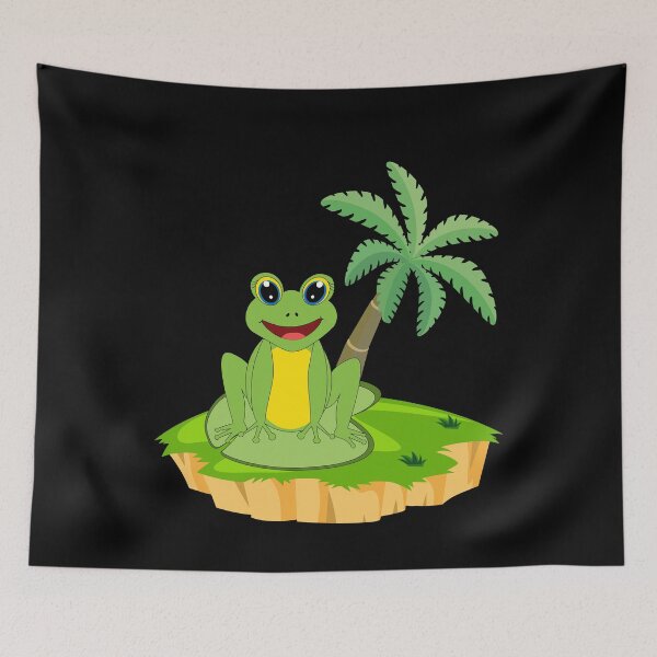 Item preview, Frog At The Beach designed and sold by EIMgraphic.