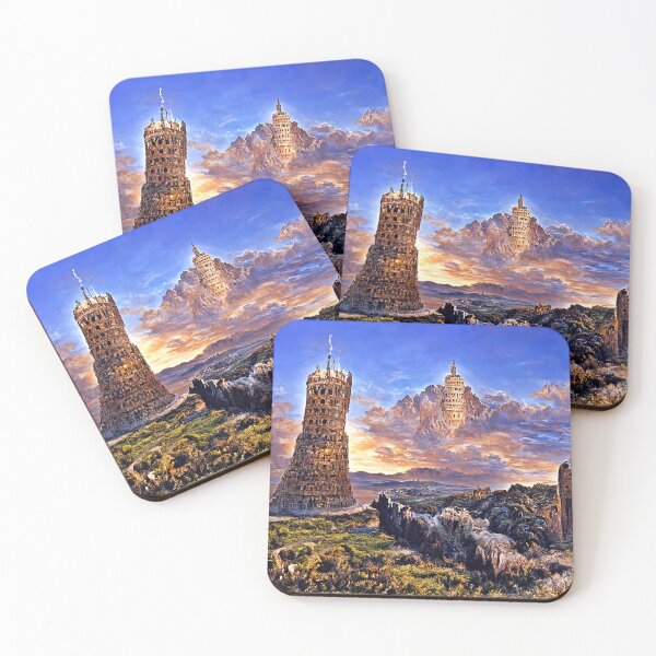 Item preview, The Valley of Towers designed and sold by AM FineArtPrints.