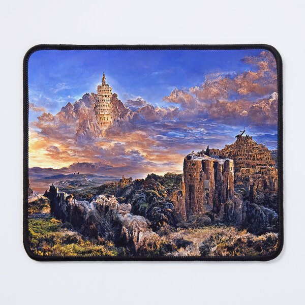 Item preview, The Valley of Towers designed and sold by AM FineArtPrints.