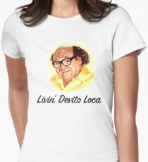 Livin' Devito Loca Women's Fitted T-Shirt